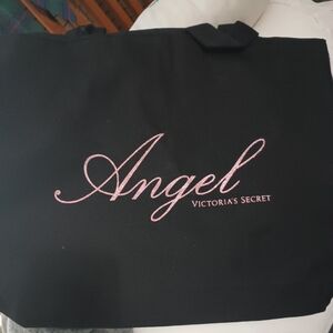 Victoria's Secret NWT Black Angel Bag